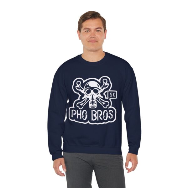 Front Logo - Pho bros Crew - Unisex Heavy Blend™ - Image 11