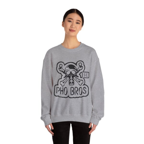Front Logo - Pho bros Crew - Unisex Heavy Blend™ - Image 3