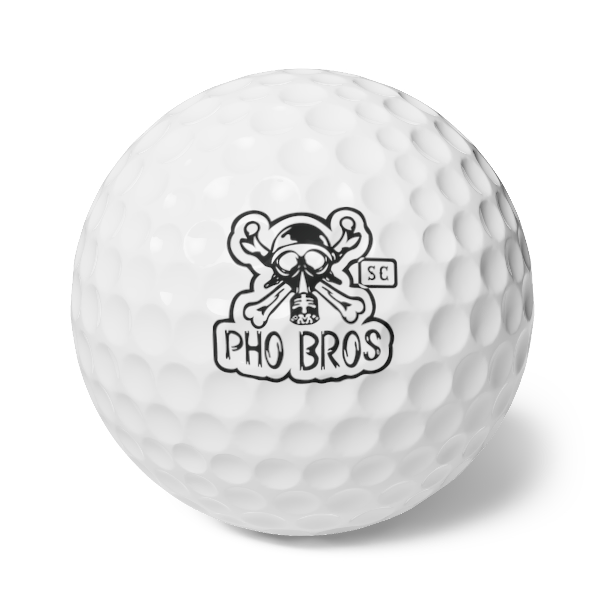 Pho Bros Golf Balls, 6pcs