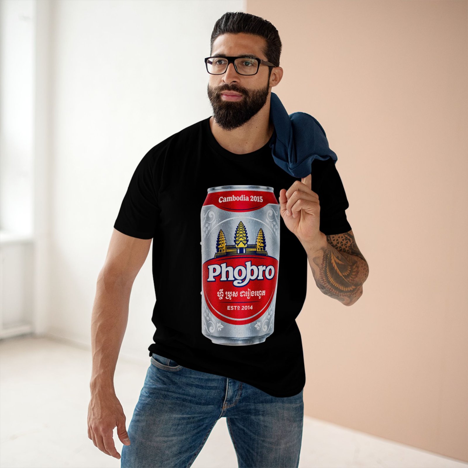 Pho Bros Cambodia 2015 Tee - Image 7