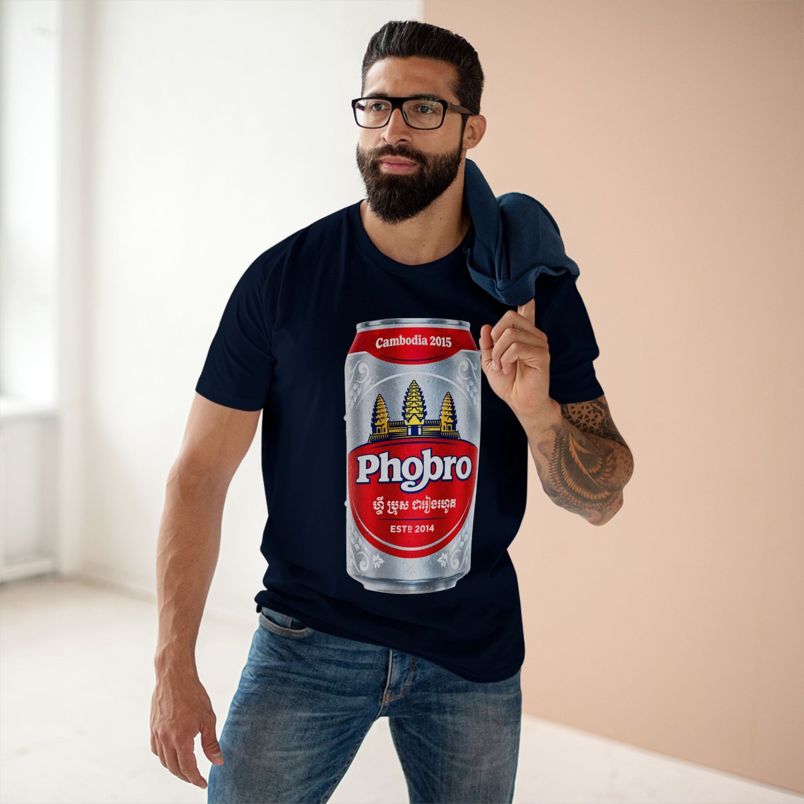 Pho Bros Cambodia 2015 Tee - Image 43