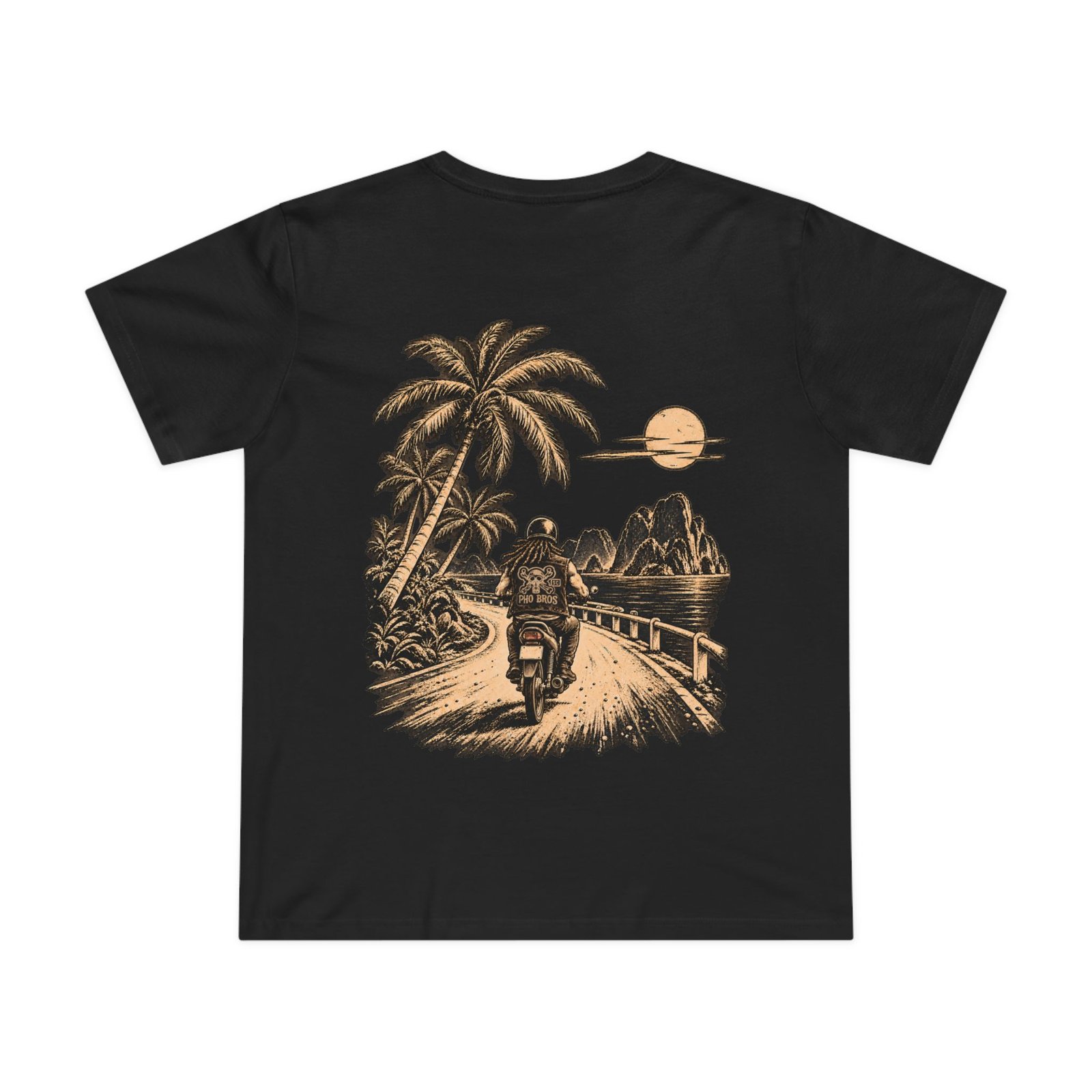 Pho Bros Coast Rider Women's Tee - Image 6
