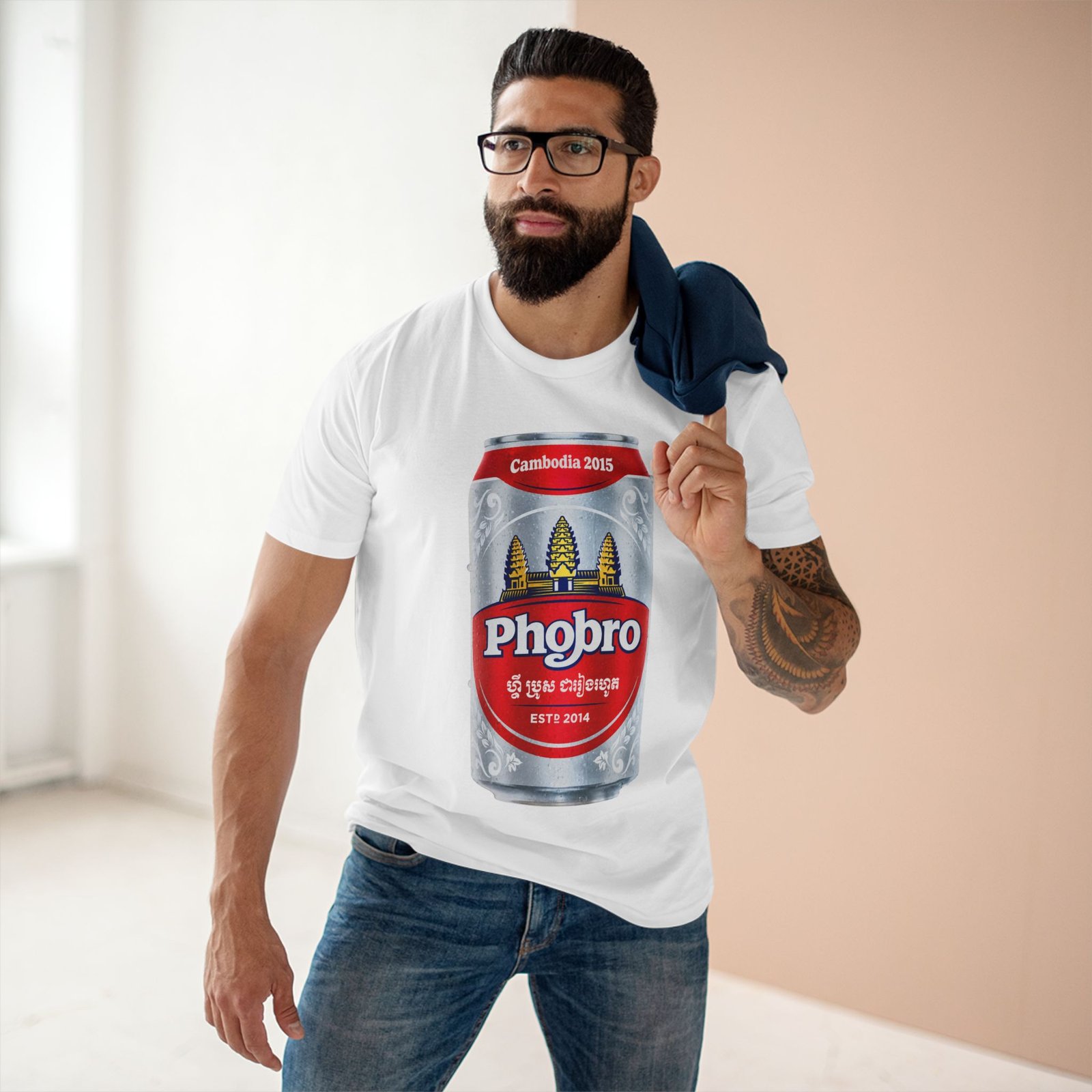 Pho Bros Cambodia 2015 Tee - Image 3