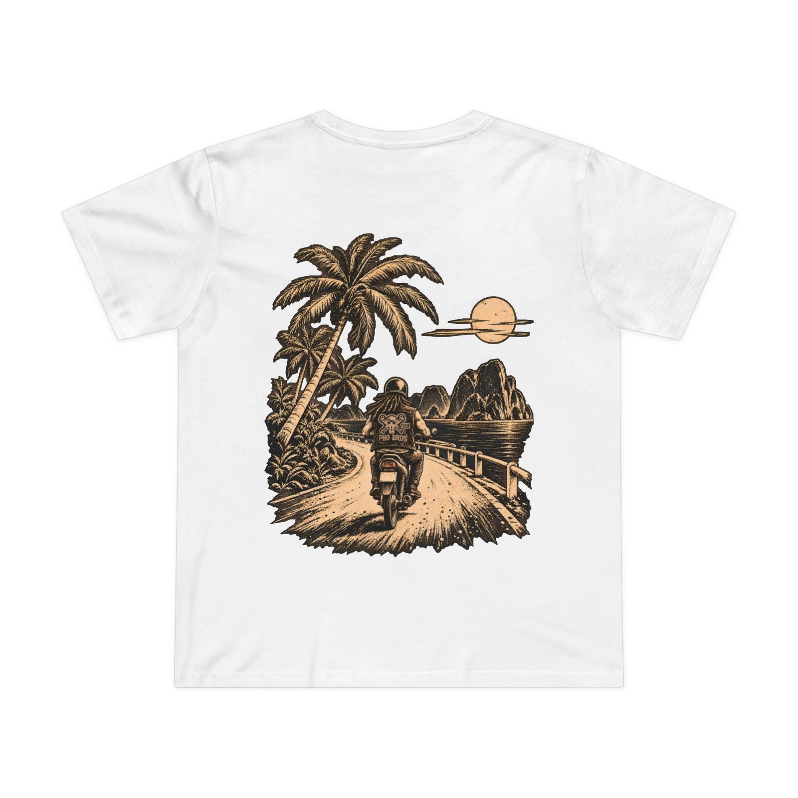 Pho Bros Coast Rider Women's Tee - Image 2